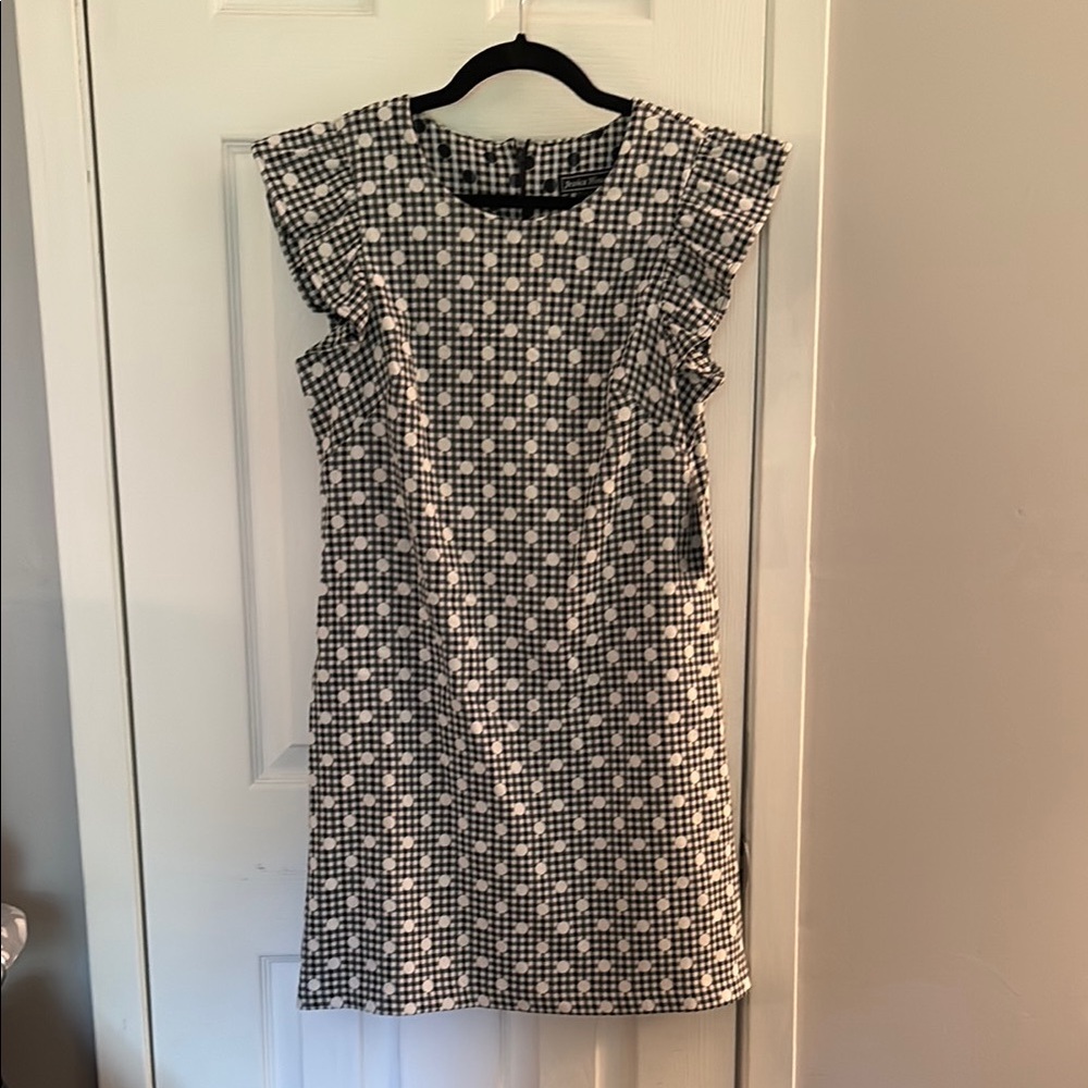 NWT Jessica Howard Black and White Dress